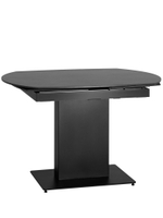 Стол обеденный Хлоя раскладной 120-180*90 керамика темная