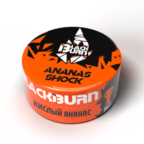 Табак Black Burn "Ananas Shock" (кислый ананас) 25гр