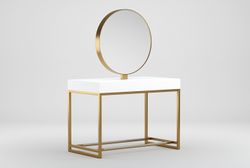 Зеркало парикмахерское двухстороннее Crocus Princess 4