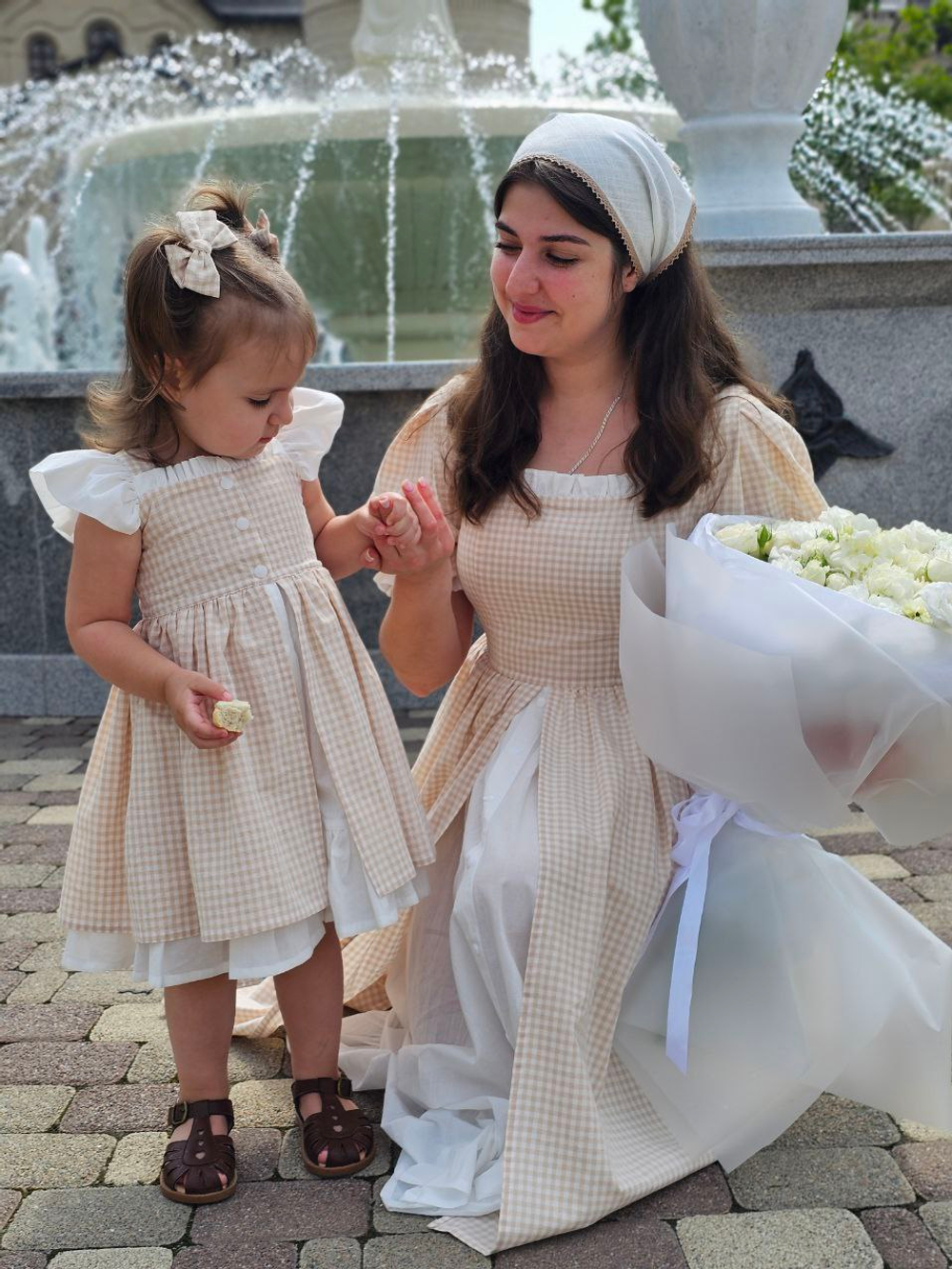 Женский наряд " Мия" с батистовым подъюбником