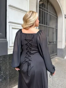 Платье с разрезом УК-1118-1 Фабрика Моды