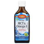 Carlson, MCT и омега-3, натуральный вкус «лимон-лайм», 200 мл (6,7 жидких унций)