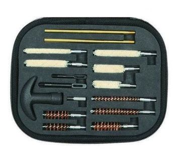 Складной набор для чистки пистолетов в футляре