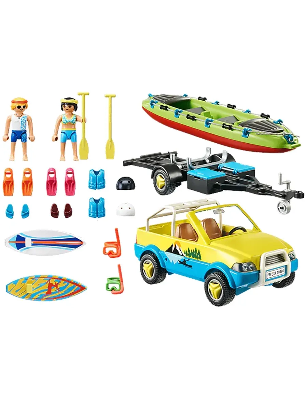 Набор Пляжная машина с каноэ Playmobil 70436