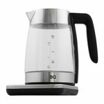 Чайник BQ (БИ-КЬЮ) KT1736G, 1,8 л, 2200 Вт, закрытый нагревательный элемент, ТЕРМОРЕГУЛЯТОР, стекло, 86190523
