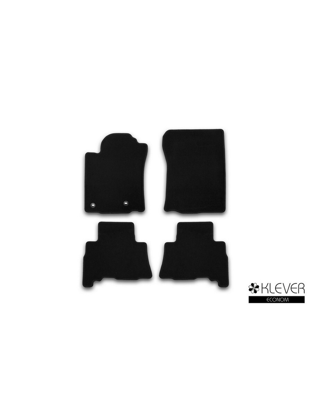 Коврики в салон для TOYOTA Land Cruiser 150, 5 мест, 2013-2017, 2017-2020, внедорожник , 4 шт. (текстиль) KVR01482901200K