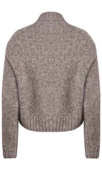 Marc Cain Свитер укороченный из смесовой шерсти