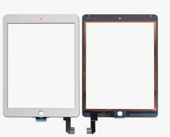 Тачскрин для Apple iPad Air 2 (A1566/A1567) без кнопки Home белый (White)
