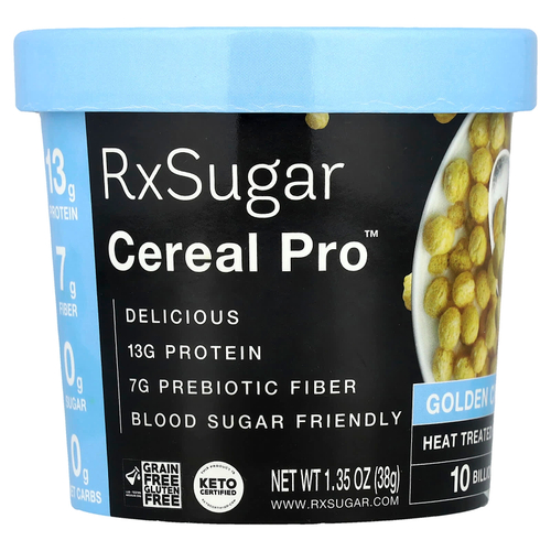 RxSugar, Cereal Pro ™, Golden Crunch, 38 г (1,35 унции)