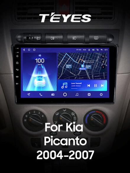 Teyes CC2 Plus 9"для KIA Picanto 2004-2007