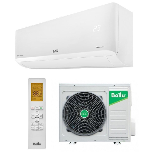 Сплит-система инверторного типа Ballu Eco Smart DC BSYI-10HN8_V4 комплект