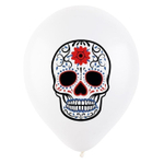Воздушные шары Веселуха с рисунком Хэллоуин, 25 шт. размер 12" #8122102