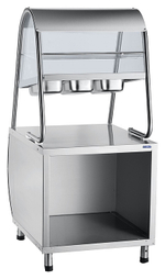 Прилавок для столовых приборов Abat ПСПХ-70М