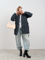 Куртка женская демисезонная " Кимоно Офис" серый