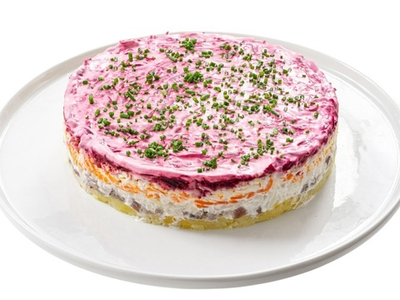 Салат Сельдь под шубой 150гр