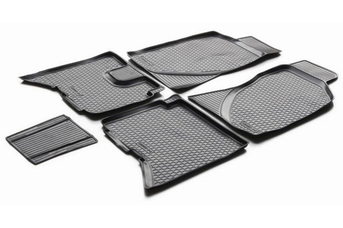 Коврики в салон автомобиля Rival для Great Wall Hover H5 2011-2016/Haval H5 2020-2021, полиуретан, без крепежа, 5 частей, 12002001