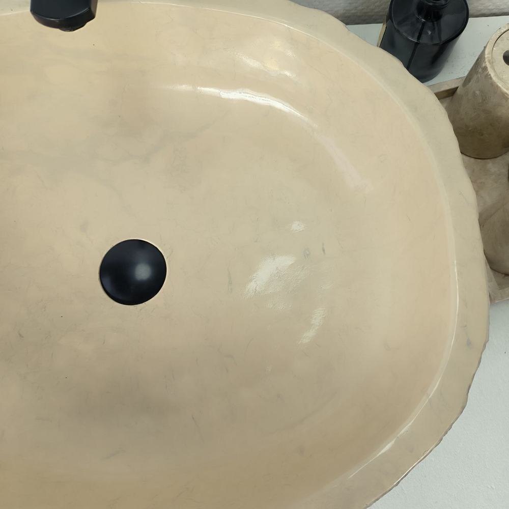 Раковина из мрамора Erozy Cream EM-64949 57*47*15 0877