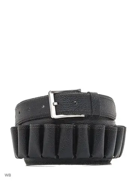 Патронташ охотничий 12 калибр, 24 патрона, натуральная кожа