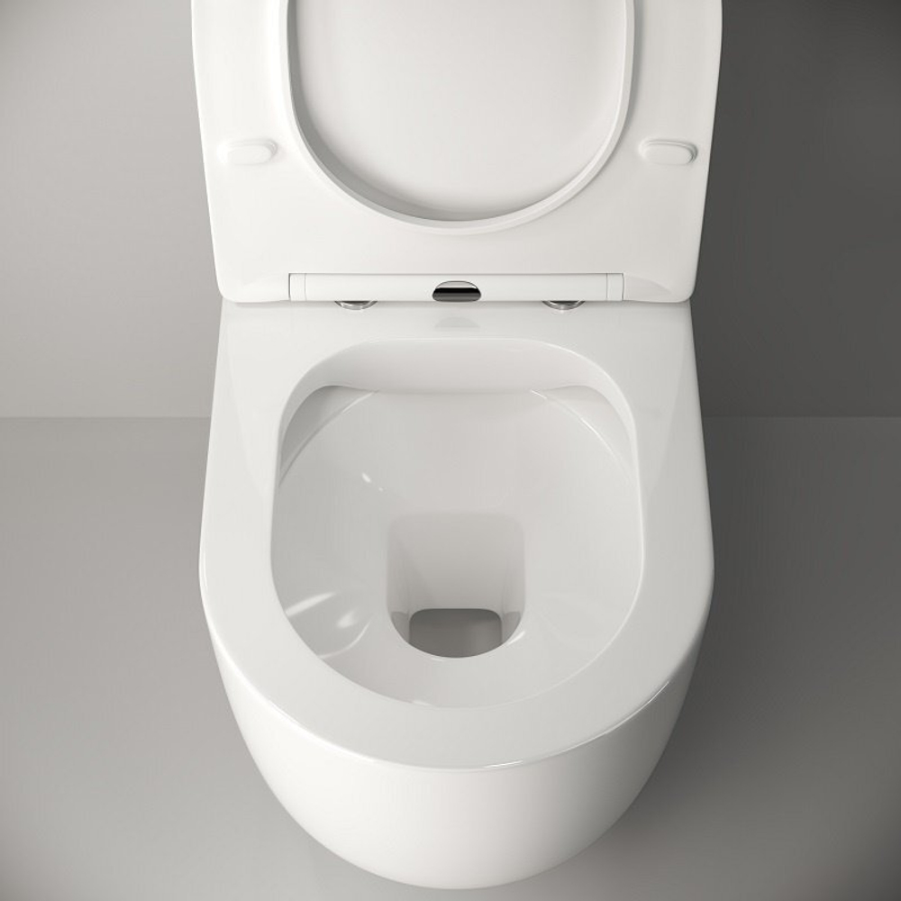 Унитаз-компакт Ceramica Nova Mia Rimless CN1801 крышка микролифт безободковый