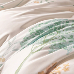 Комплект постельного белья Сатин Magic Sleep на резинке MSR004, Евро