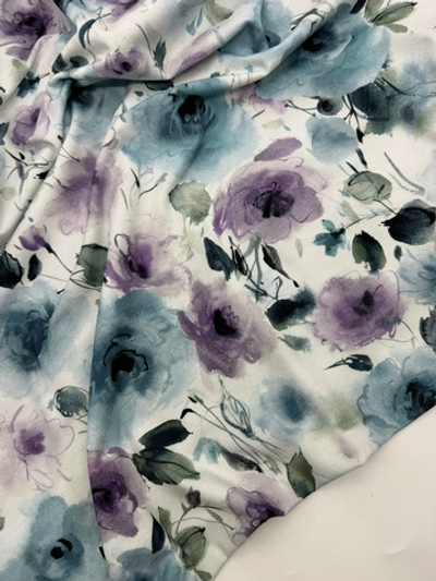 Пионы батик