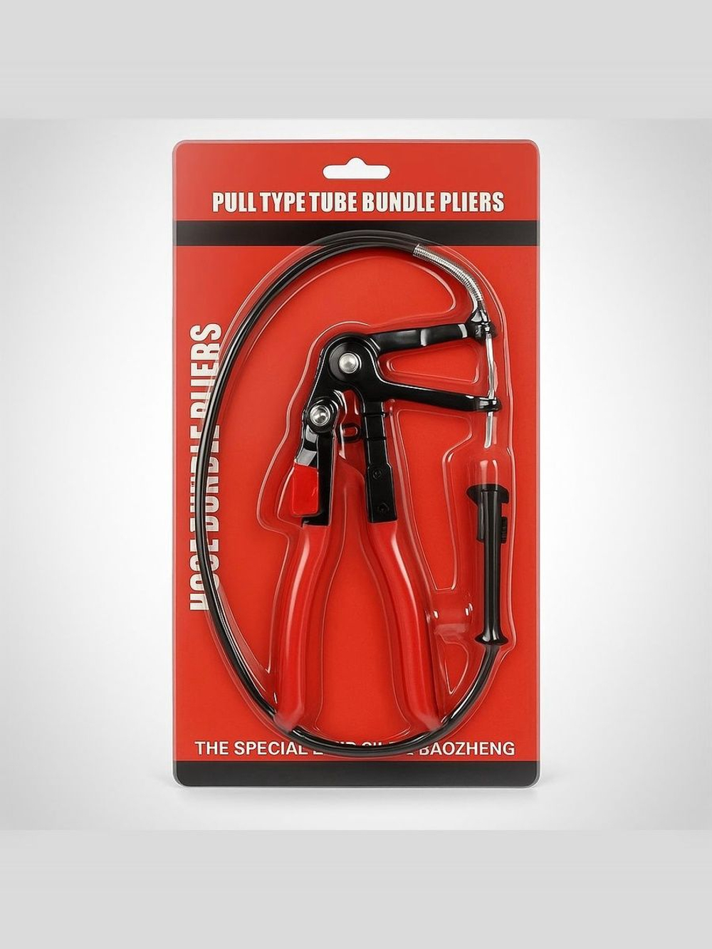 Клещи для самозажимных хомутов c гибким захватом