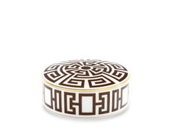 Шкатулка круглая Labirinto Ebano (13.2 см)