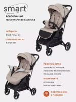 Коляска детская MOWBaby "SMART" MB101