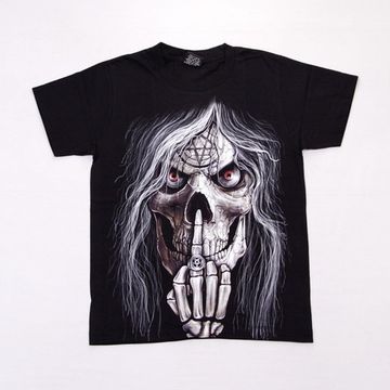 Футболка Смерть седая с факом