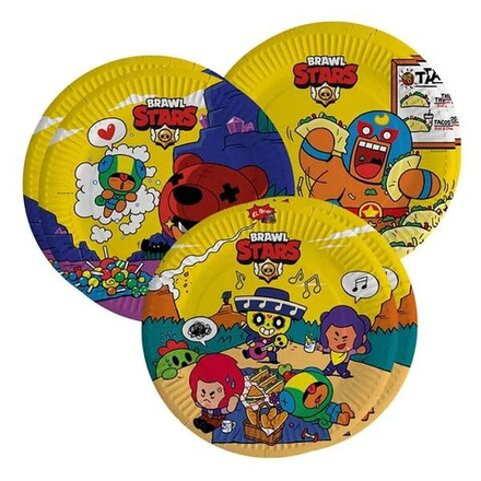 Тарелки (9''/23 см) Brawl Stars, Команда бойцов