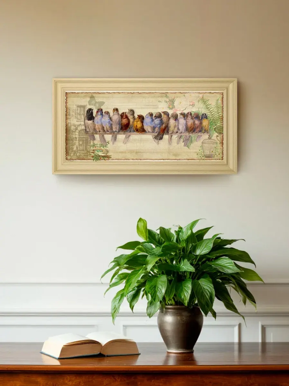 Картина на стену интерьерная на холсте 26*50 см