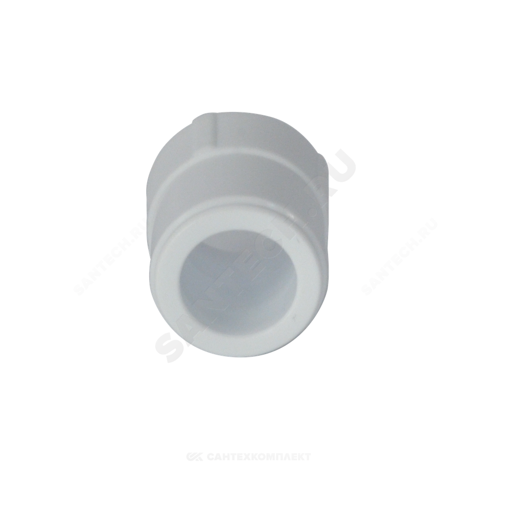 Муфта PP-R переходная белая Дн 40х25 внутр/наруж пайка PRO VALFEX 10004025-PRO