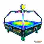 Игровой стол аэрохоккей «Арена» на 4 игрока, 220×220×210 см