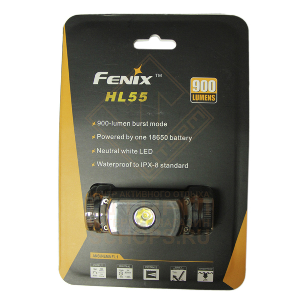 Фонарь налобный Fenix HL55