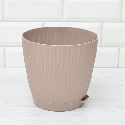 Горшок цветочный Флис 3л (какао)