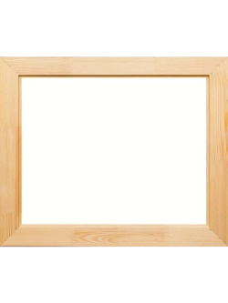Деревянная рама 39x55 для картин на подрамнике сеч. 60x18