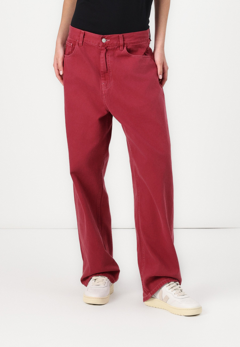 Carhartt WIP BRANDON - Джинсы свободного покроя - Розовый