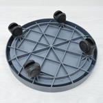 Подставка для цветов на колесах 32см 512909