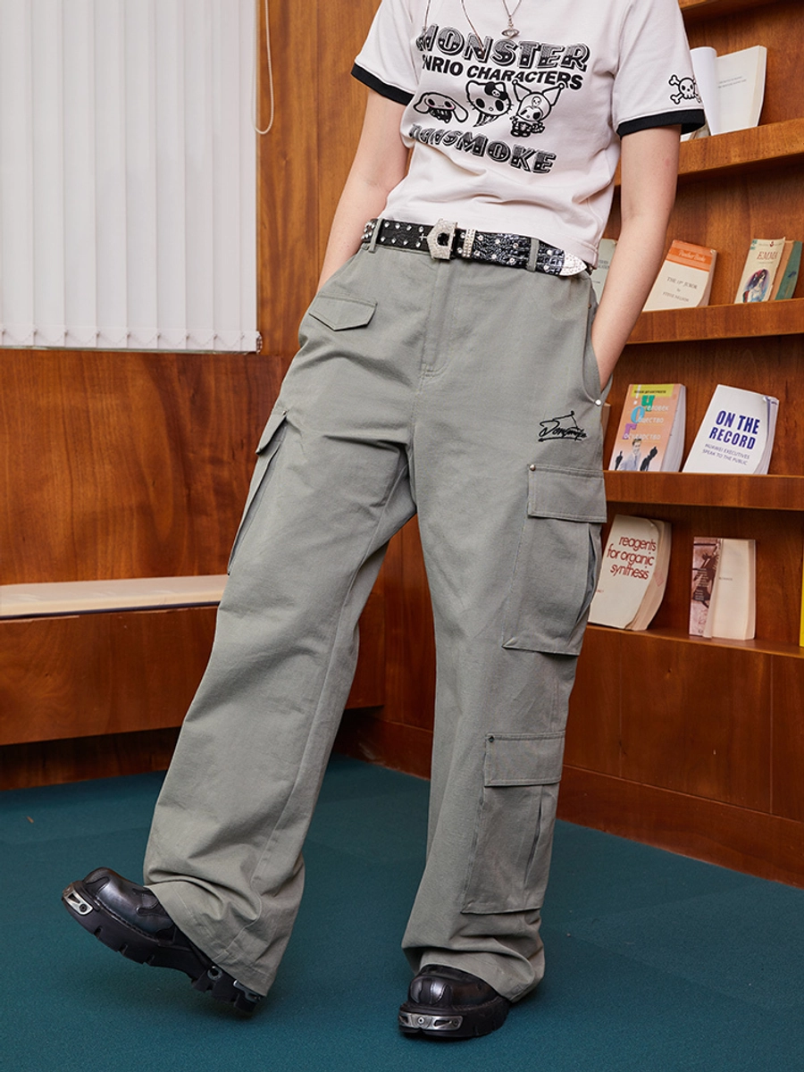 Брюки DONSMOKE "Double Cargo" Wide fit Pants