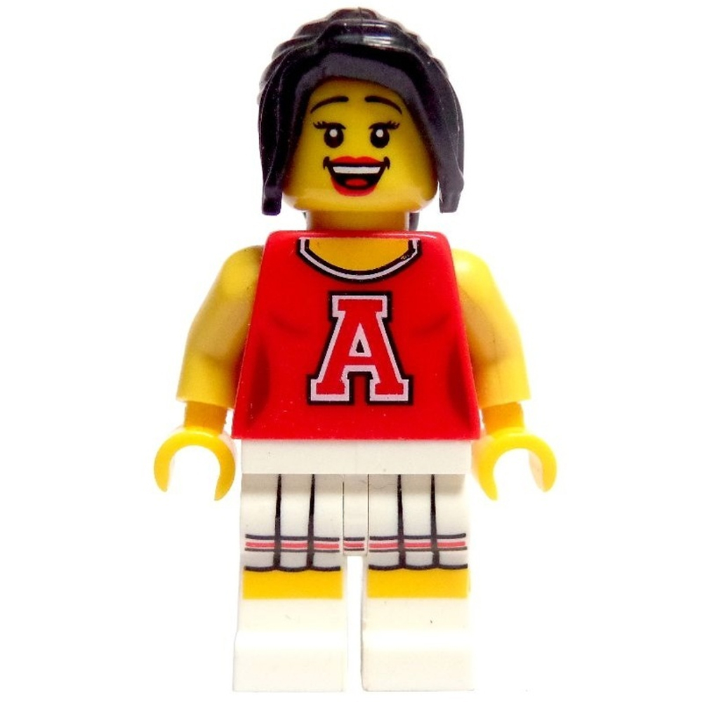 Красная болельщица col125