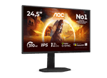 Монитор Игровой 24,5" AOC 25G4SXU/01 IPS 1920x1080 310Hz 1ms 400cdm 1000:1 2xHDMI 1xDP HAS Черный