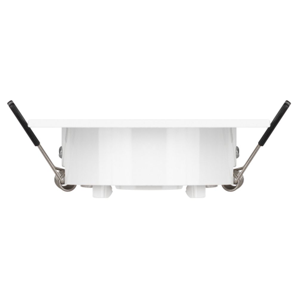 Встраиваемый светильник декоративный ЭРА KL90-1 WH MR16/GU5.3 белый, пластиковый | Декоративные встраиваемые светильники