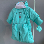 Комбинезон-трансформер А 72-21 "Rusland" зима-весна с отстёгивающимся мехом