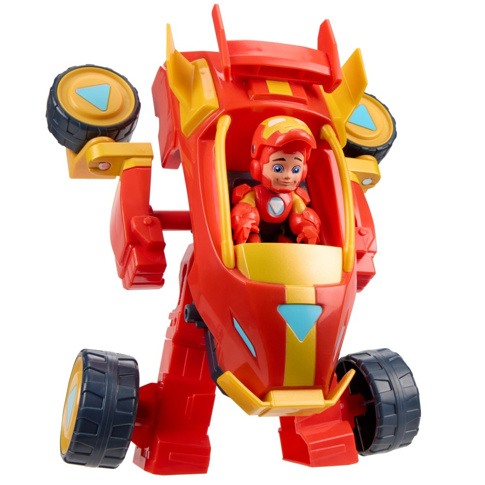 Hasbro G1474 — Робот-мех 2-в-1 Iron Man с фигуркой Marvel: Железный человек и суперкоманда G1474 — фото 4