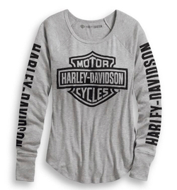 Лонгслив Logo Rib-Knit Top Harley-Davidson