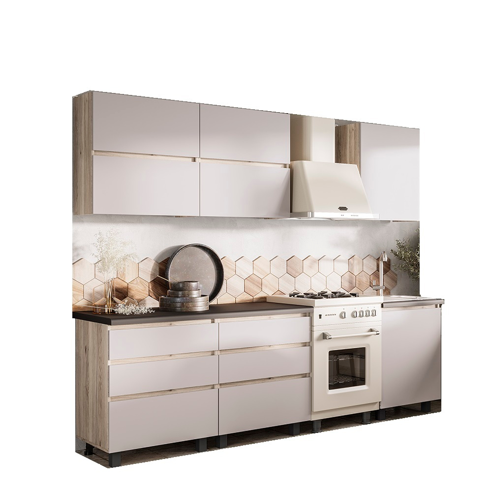 Готовая кухня Берген Лайт 2.0 м