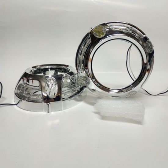 Маска для линзы 3′ Panamera-1 с Led подсветкой 058