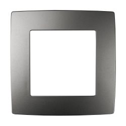 12-5001-12 ЭРА Рамка на 1 пост, Эра12, графит | Эра 12 Графит