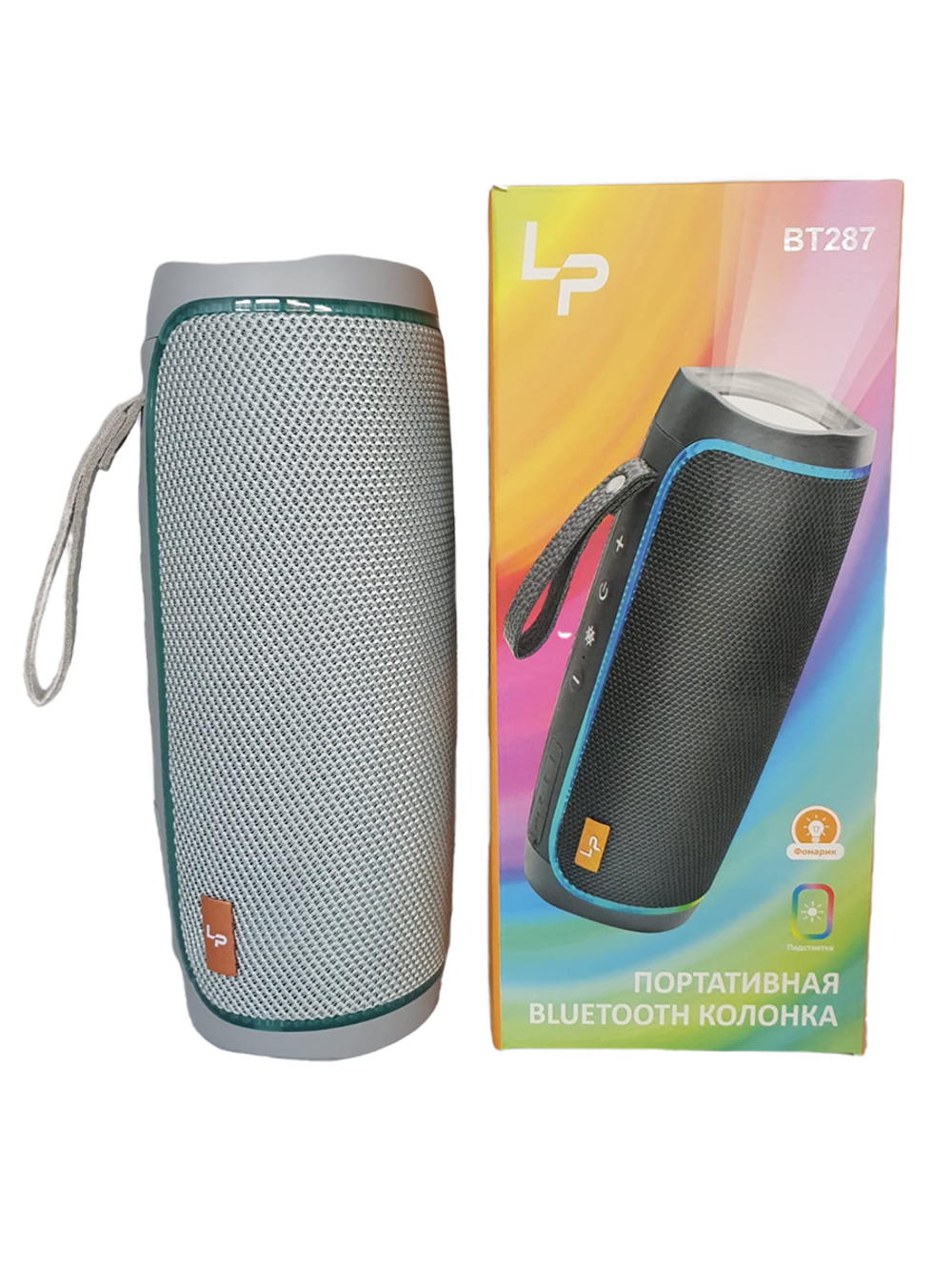 Колонка - Bluetooth BT287 (серый)