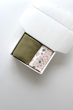 Набор пеленок " Веточки и цветочки XS"